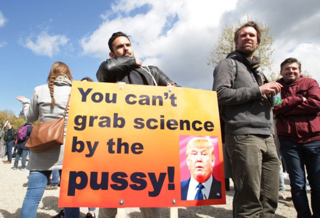 Netherlands: March for Science Demonstration