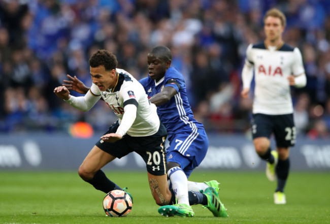 Chelsea v Tottenham Hotspur - Emirates FA Cup - Semi Final - Wembley Stadium