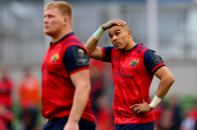 Simon Zebo dejected