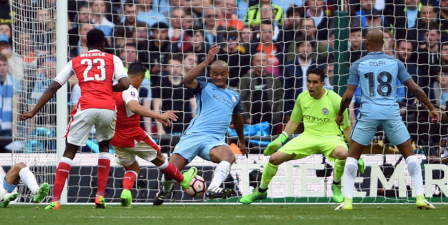 Arsenal v Manchester City - Emirates FA Cup - Semi Final - Wembley Stadium