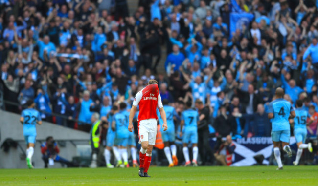 Arsenal v Manchester City - Emirates FA Cup - Semi Final - Wembley Stadium