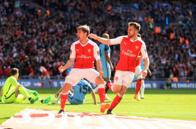 Arsenal v Manchester City - Emirates FA Cup - Semi Final - Wembley Stadium