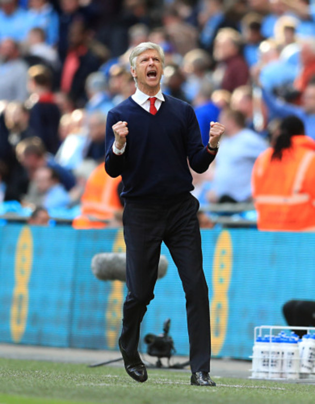 Arsenal v Manchester City - Emirates FA Cup - Semi Final - Wembley Stadium