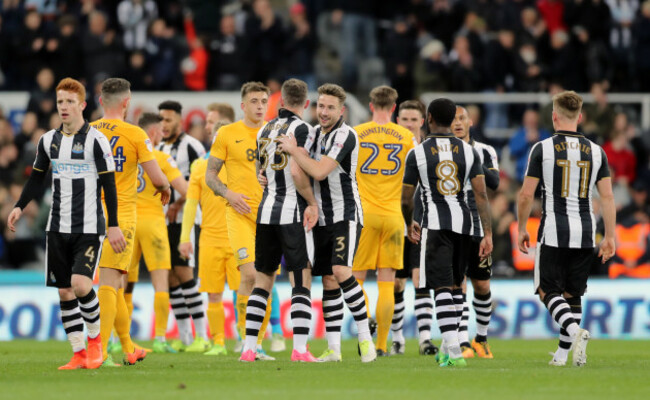 Newcastle United v Preston North End - Sky Bet Championship - St James' Park