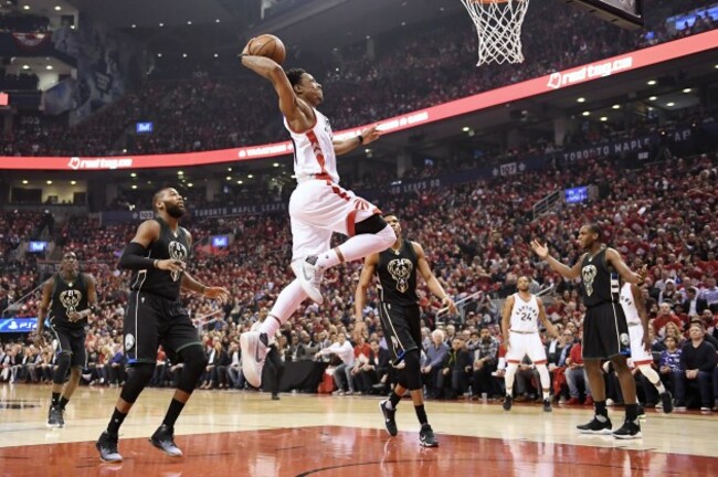 Bucks Raptors Basketball