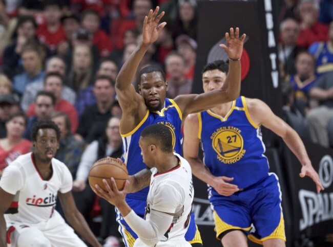 Warriors Trail Blazers Basketball