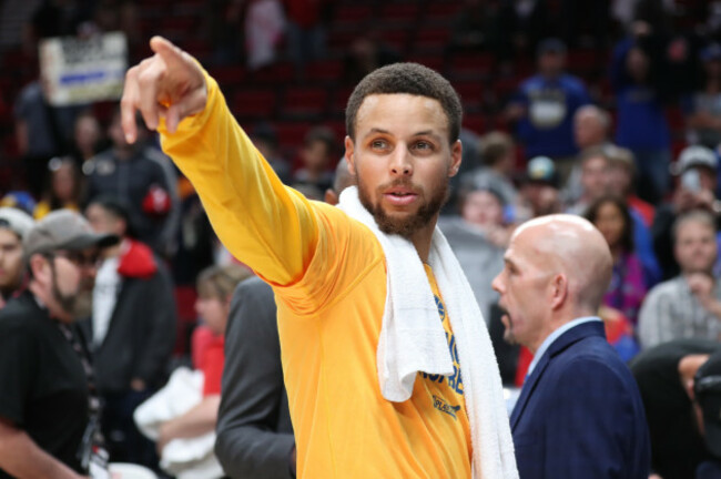 NBA: Playoffs-Golden State Warriors at Portland Trail Blazers