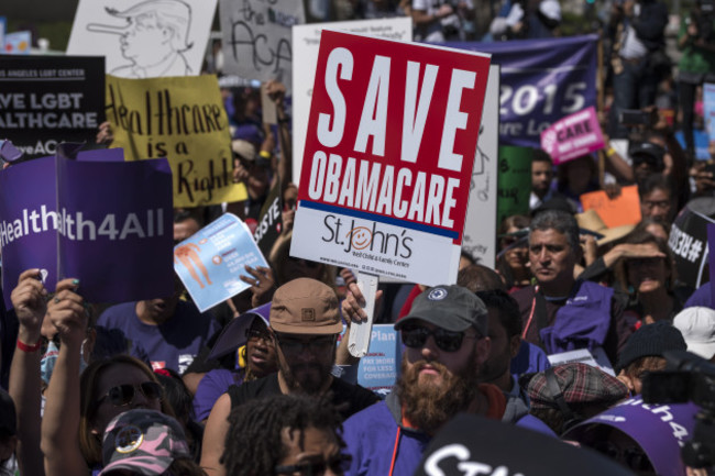 CA: Save the Affordable Care Act rally in Los Angeles