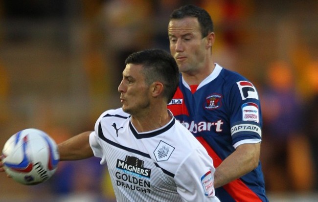 Soccer - Johnstone's Paint Trophy - Northern Section - Carlisle United v Preston North End - Brunton Park