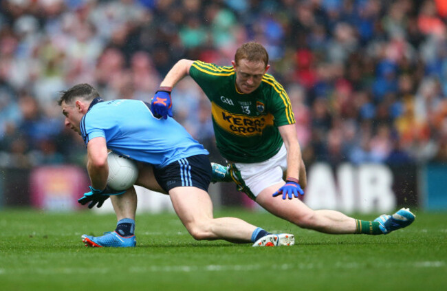 Colm Cooper and Philly McMahon