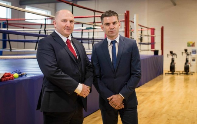 Fergal Carruth and Bernard Dunne