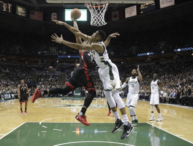 Raptors Bucks Basketball