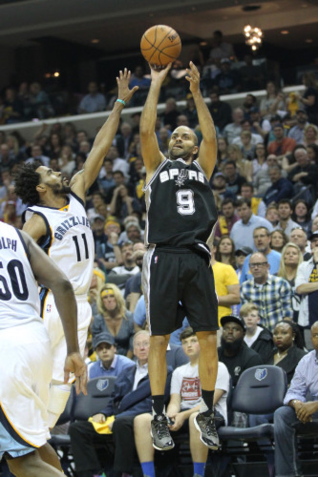 NBA: Playoffs-San Antonio Spurs at Memphis Grizzlies