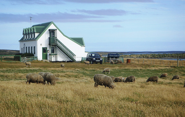 Falklands residents would decide their future in a referendum