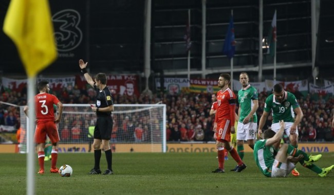 Republic of Ireland v Wales - 2018 FIFA World Cup Qualifying - Group D - Aviva Stadium