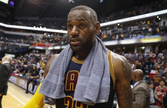 NBA: Playoffs-Cleveland Cavaliers at Indiana Pacers