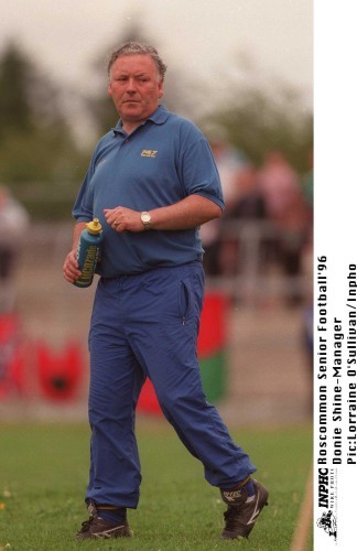 Donie Shine Manager Roscommon Senior Football 1996