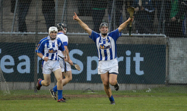 Conal Keaney celebrates their third goal