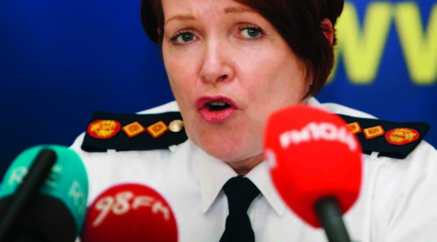 File Photo The Garda Commissioner Noirin O Sullivan has until noon today to provide her response to 27 issues raised during her appearance before the Joint Dáil Committee on Justice