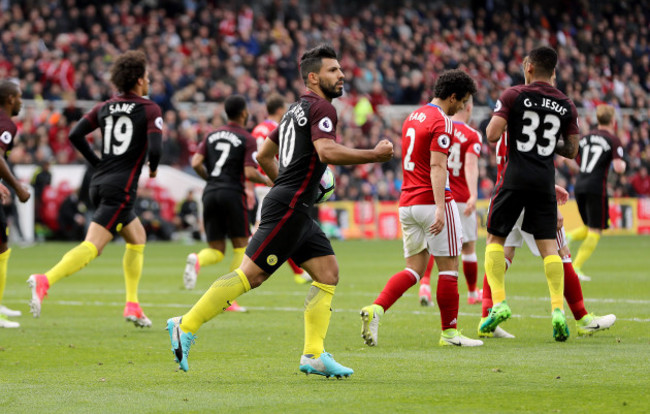 Middlesbrough v Manchester City - Premier League - Riverside Stadium