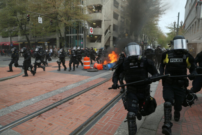 May Day US Portland
