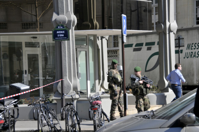 Envelope Explodes At IMF Offices - Paris