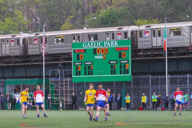 A view of the Gaelic Park