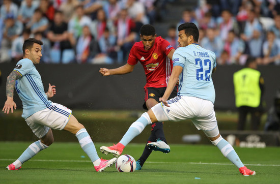 Celta Vigo v Manchester United - UEFA Europa League - Semi Final - First Leg - Estadio Municipal de Balaidos