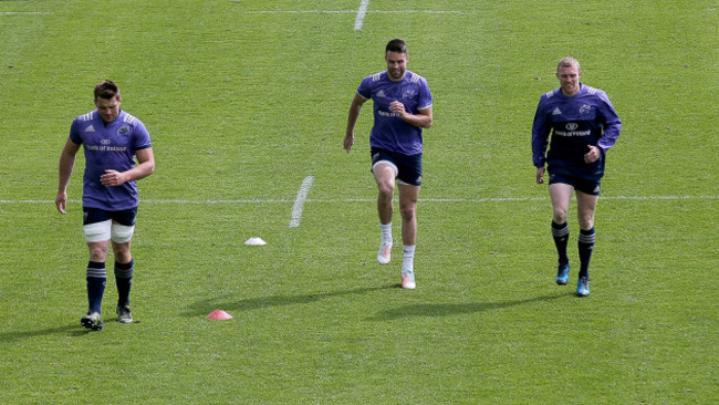 CJ Stander, Conor Murray and Keith Earls