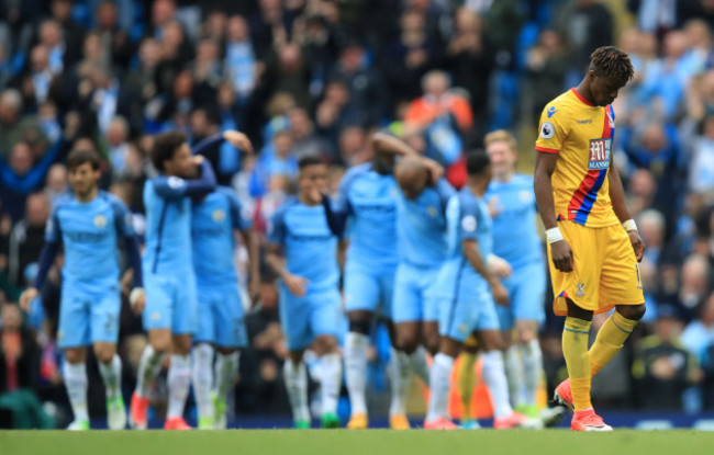 Manchester City v Crystal Palace - Premier League - Etihad Stadium