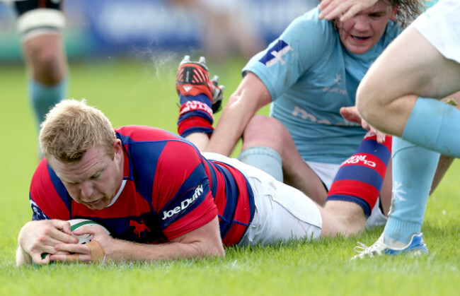 Royce Burke-Flynn scores his side's third try