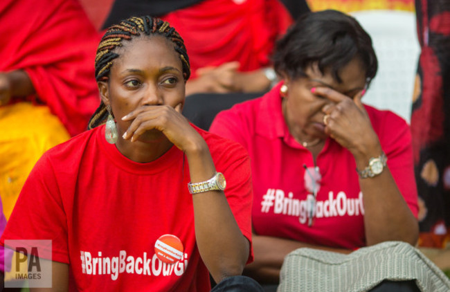 'Bring back our girls' rally in Nigeria