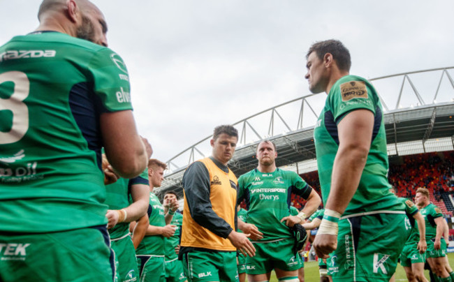 Eoin McKeon dejected after the game