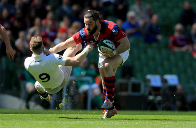 Mick McGrath with Jason Higgins