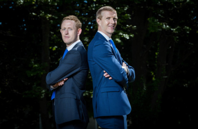 Colm Cooper and Henry Shefflin