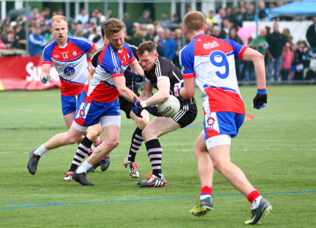 A general view of action between New York and Sligo