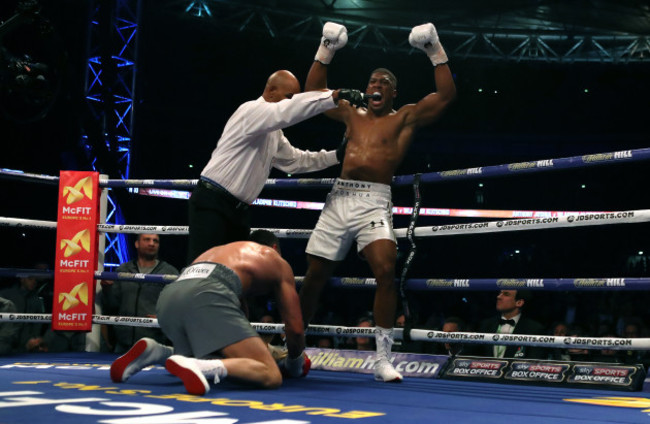 Anthony Joshua v Wladimir Klitschko - Wembley Stadium