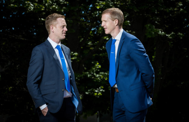 Colm Cooper and Henry Shefflin