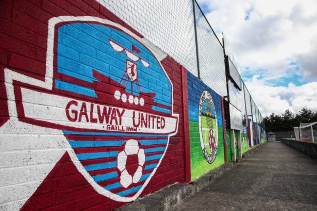 A general view of Eamon Deacy Park