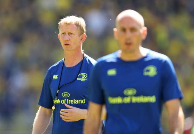 Leinster's head coach Leo Cullen