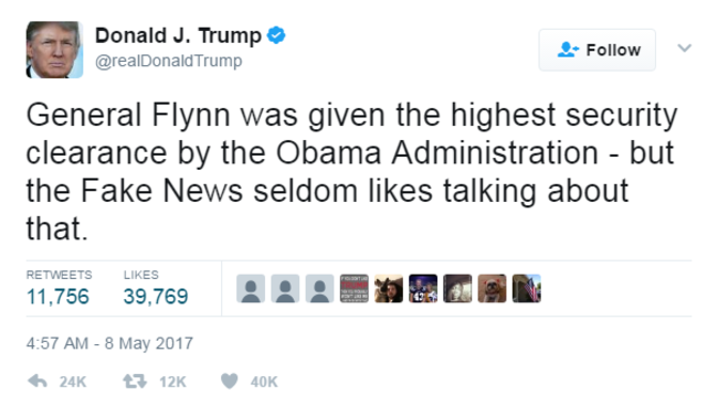 donald trump tweet