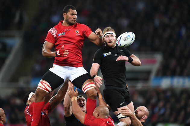 Steve Mafi and Kieran Read