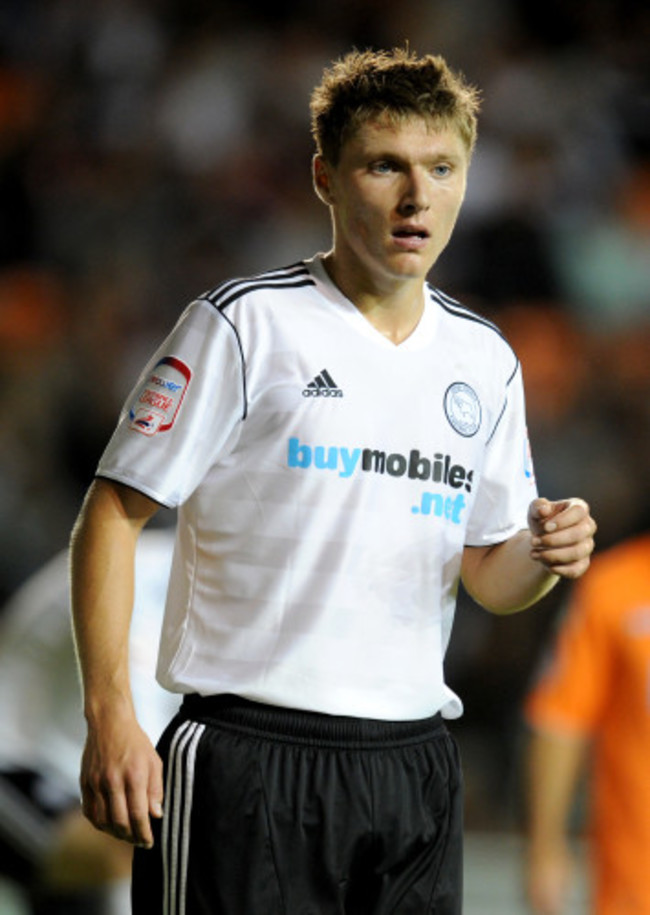 Soccer - npower Football League Championship - Blackpool v Derby County - Bloomfield Road