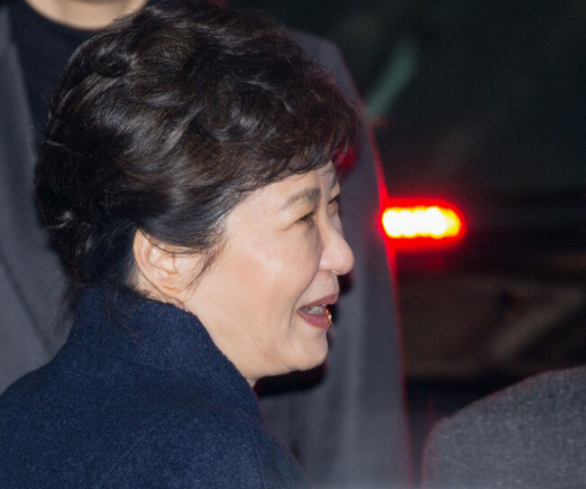 South Korea - Impeached Park Geun-Hye Leaves Presidential Office