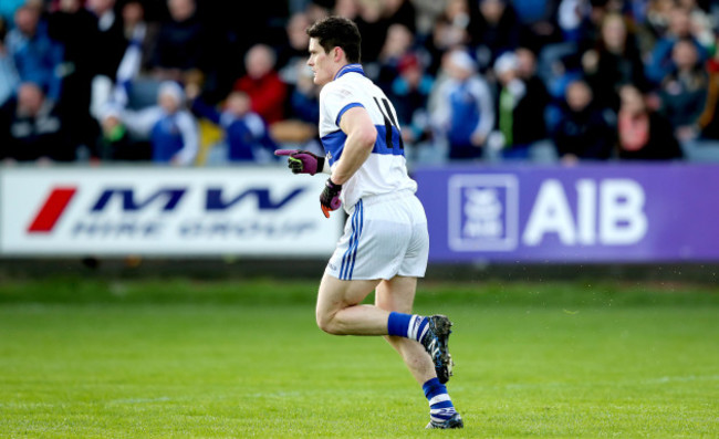 Diarmuid Connolly celebrates scoring