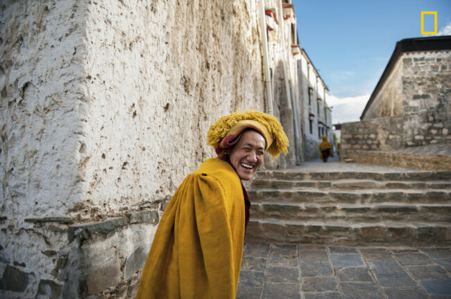 Tibetan's soul smile