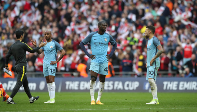 Arsenal v Manchester City - Emirates FA Cup - Semi Final - Wembley Stadium