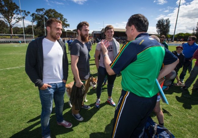 Ciaran Sheehan, Zach Tuohy and Ciaran Byrne