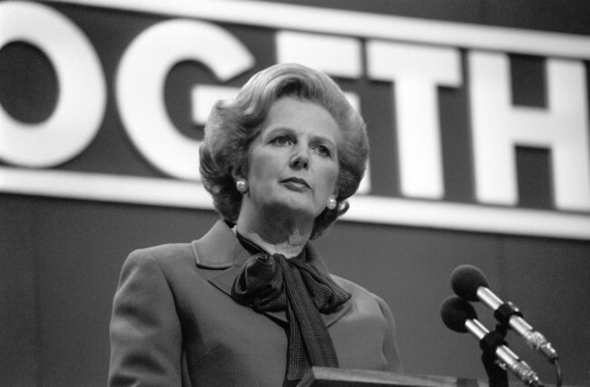 Thatcher Closing Speech