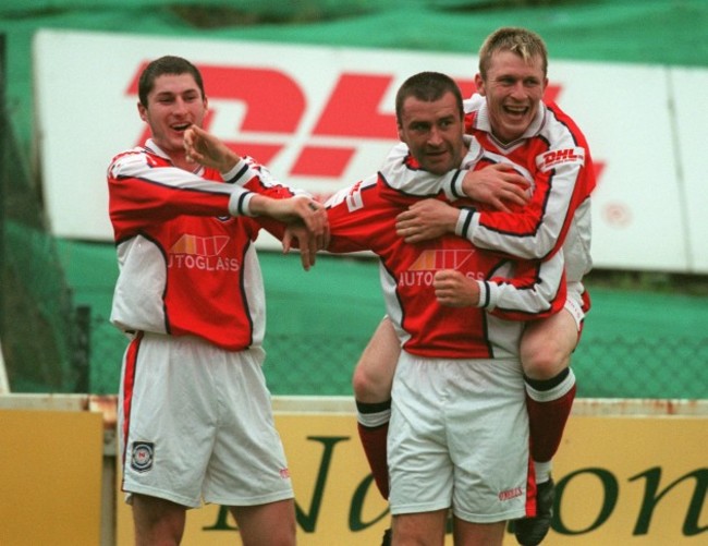 Colin Hawkins/Trevor Molloy/Ian Gilzean 13/8/1999